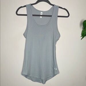 Under Armour Fitted Gray Tank Top Racerback
